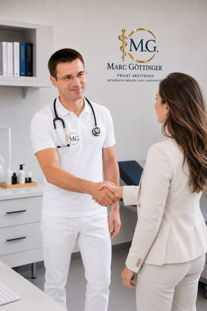 Doctor in a patient consultation